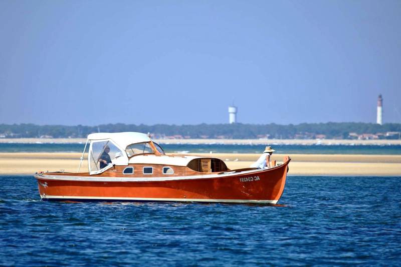 louer un bateau a moteur sur le bassin d'arcachon